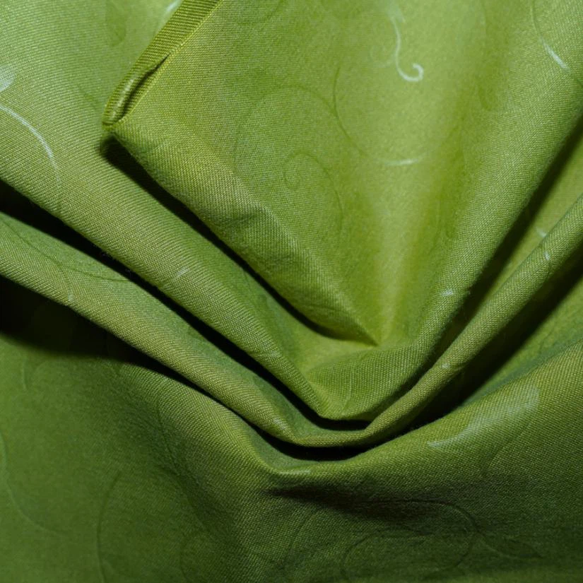 Can embossed fabric be used for wall coverings?